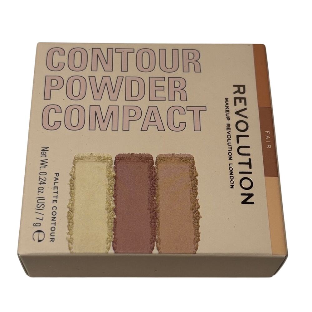 Revolution London Contour Powder Compact Fair Palette Highlight  Contour NEW